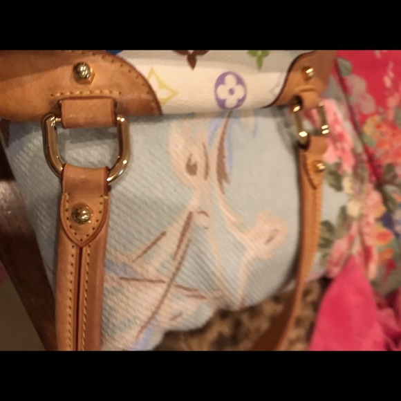 Louis Vuitton Claudia multi white summer bag - Picture 9 of 13